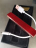 领界USB打火机充电创意电热丝防风男士点烟器火机定制个性刻字礼物DIY 中国红 实拍图
