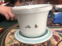 上作 春池 茶水分离高硼硅泡茶玻璃杯 陶瓷茶漏带描金盖耐高温过滤杯 春池茶水分离杯 B 实拍图