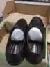 木林森（MULINSEN）男鞋商务休闲套脚软底爸爸鞋 40码 黑色 21811058 实拍图