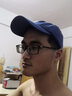 叶贺 帽子男户外四季通用钓鱼遮阳女情侣字母鸭舌帽百搭软顶棒球帽 蓝色 可调节 实拍图