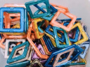 铭塔207件套磁力片积木儿童玩具磁性吸铁棒男孩女孩拼装拼图生日礼物 实拍图