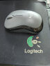 罗技（Logitech）M220 静音鼠标 无线鼠标 办公鼠标 对称鼠标 带无线微型接收器 灰黑色 实拍图