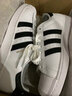 阿迪达斯（adidas）男女鞋 SUPERSTAR 三叶草经典金标贝壳头板鞋休闲运动鞋 镭射彩纹FV3139/大半码 37 实拍图