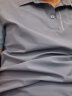 安踏（ANTA）型动POLO衫丨男翻领短袖T恤夏季冰肤透气高尔夫商务休闲冰丝上衣 蔚空蓝-2 M/男170 实拍图