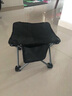 佳之钓折叠椅便携式小板凳简易钓椅马扎野餐美术写生野营凳子钓鱼椅板凳 黑色大号 +侧袋【收纳袋】 实拍图