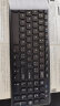 航世（BOW）HW256C 无线键盘 超薄便携巧克力键盘 防泼溅 笔记本台式办公通用键盘 外接USB数字键盘 黑色 实拍图