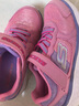 Skechers斯凯奇童鞋女童休闲跑步鞋舒适网布运动鞋81358L 实拍图