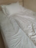 源生活 纯白色酒店四件套 100%纯棉床单被套枕套 1.5米床200*230cm 实拍图