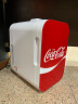 可口可乐（Coca-Cola）车载冰箱 10L迷你小型冰箱车家两用冷藏冰箱宿舍化妆品美妆小冰箱 实拍图