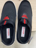 回力男鞋软底网面鞋子男士夏季一脚蹬透气健步爸爸老年人鞋运动休闲鞋 黑色【主图款】 39 实拍图