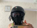 AGV X70头盔摩托车机车复古男女骑行3/4盔四季通用电动车安全帽 BLACK XL（适合60-62头围） 实拍图