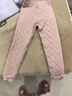 浪莎（LangSha）儿童保暖裤冬季男女童加绒加厚秋裤中大男女孩校服神器内穿打底裤 粉色兔子 150 建议身高140-150cm 实拍图