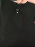 百图betu女装夏季新款T恤爱心镂空金属扣V领短袖针织衫女2305T03 黑色 L 晒单实拍图