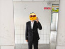 奢树（SHESHU）西服套装男士商务正装西装修身职业装套西新郎服结婚礼服 藏青色两粒扣【西服+西裤】 180A 实拍图