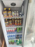 稚乐 商用冰柜展示柜 大容量饮料柜冰柜展示柜冷藏保鲜柜 风冷保鲜超市玻璃冰箱立式啤酒柜 纯风冷单门上机组铝合金钢化玻璃 实拍图