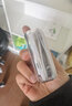 IMEV苹果耳机有线lightning扁头线控手机耳机iPhone14promax 13 12 11 7plus 8 XR SE半入耳式高清通话 【原奘芯片】高清线控丨无需蓝牙 实拍图