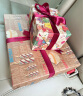TaTanice 礼品包装纸 520情人节礼物手工纸打包纸礼品礼盒纸 6张+5米丝带 实拍图