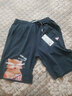 稻草人（MEXICAN）五分短裤男夏季ins潮流宽松大裤衩男装运动休闲沙滩裤 236灰色 L 实拍图