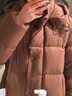美力城【檀健次同款】长款羽绒服女装新款极地鹅绒外套时尚泡芙110 橡木棕 M （110-120斤） 实拍图