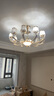 雷士（NVC）轻奢欧式美式吊灯客厅灯灯具灯饰10头吊灯三室一厅赠送光源 实拍图
