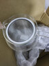 HARIO 茶壶耐热玻璃丸型不锈钢过滤网泡茶具 家用办公功夫泡花草CHJMN 单个茶壶 700ml 实拍图