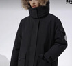 骆驼（CAMEL）户外极寒派克工装毛领情侣款羽绒服保暖加厚中长款外套 实拍图