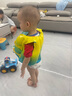INTEX儿童救生衣浮力背心宝宝游泳装备手臂泳圈水上马甲漂流 黄蓝背心(1-5岁)+手泵 实拍图