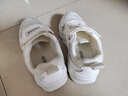 哈比熊（HOBIBEAR）童鞋小白鞋春秋儿童运动鞋男童鞋女童网面休闲鞋GS7577 白色30码 实拍图