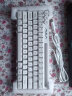 狼蛛（AULA）F3061机械手感键盘 61键迷你有线小键盘 RGB键盘 台式电脑笔记本游戏键鼠套装 F3061白色- 【炫彩光】 晒单实拍图