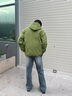 顶峰保罗（Dingfengbaoluo）美式棉衣外套男秋冬休闲棉袄加厚防风连帽保暖棉服DFM18果绿L 实拍图