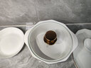 嘉兰陶瓷碗家用新款现代简约轻奢餐具创意可微波吃饭碗盘组合碗碟套装 4.5碗10个+8盘10个 实拍图