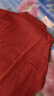 无印良品 MUJI 女式 牦牛绒混羊毛 高圆领毛衣女款春秋长袖针织衫BAC22A1A 红色 L (165/88A) 晒单实拍图