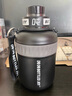 吨吨王一博保温杯316不锈钢水杯大容量女士高颜值吨吨桶赠送背带 黑夜尽头-316钢-3重防漏 1.5L 实拍图