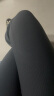 蕉下（beneunder）高弹微喇裤休闲裤女修身显瘦透气裤子喇叭阔腿裤EL23123漫暮黑XL 晒单实拍图