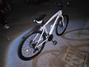 LAUXJACK 山地自行车成人一体轮单车变速公路车男女式学生青少年越野赛车 顶配-辐条轮-白色 26英寸 21速 晒单实拍图