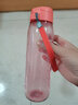 特百惠（Tupperware）乐活750ml水杯大容量塑料杯密封防漏运动茶杯学生儿童办公水壶 乐活珊瑚橘 750ml 实拍图
