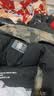 NASA MARVEL棉衣男棉服秋冬外套男士棉袄子夹克连帽保暖防寒男装 黑色 2XL 实拍图