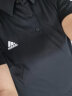 阿迪达斯（adidas）男装polo衫 24夏新款翻领运动服快干透气训练短袖休闲跑步健身t恤 经典黑/快干透气/主推款 2XL/185/112 实拍图