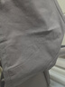 新百伦高端商务休闲裤男秋冬纯色修身直筒裤子秋季男简约男裤长裤男显高 【轻奢版】浅灰 33 【建议145-155斤】 实拍图