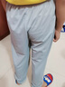 史努比男童裤子防蚊裤夏季中大童薄款纯棉儿童休闲裤潮牌卡通帅气童装 牛仔蓝 学习努比X+灰 豆绿努比X 90 实拍图