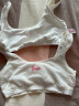 芭比BARBIE少女文胸发育期初中生中小学生薄款透气运动内衣女童大童小背心胸罩抹胸3件装 x6145 80A 实拍图