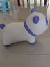 辰太儿童充气跳跳马充气小马1-3岁静音婴儿宝宝摇摇马坐骑马玩具 黄色麋鹿（送充气脚泵+海洋球） 实拍图