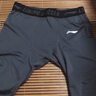 李宁（LI-NING）紧身裤短裤健身裤跑步裤紧身五分裤篮球打底裤压缩男足球运动内裤 灰色 M 实拍图