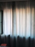诺罗窗帘成品遮光挂钩式简约现代条纹绿色客厅卧室飘窗落地窗轻奢网红 提花彩条布普通挂钩款 宽2米*高2.5米/1片 实拍图