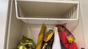 优勤厨房收纳内置物架吊柜下挂架衣柜储物架分层挂钩挂篮柜门神器 白色加大款吊篮 实拍图