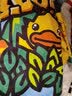 B.Duck小黄鸭 儿童连帽浴袍 沙滩游泳便携浴巾吸水速干斗篷 实拍图