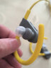 铁三角 SPORT50BT 颈挂式入耳蓝牙耳机 无线耳机 运动跑步防水音乐手机电脑耳麦 黄色 实拍图