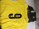 KELME /卡尔美定制足球服男套装比赛透气短袖V领组队服印字印号球衣 黄黑 XXL 实拍图