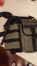 宾潮中老年户外休闲单肩包男士斜挎包休闲旅游水壶包男女通用背包牛津 大号军绿 实拍图