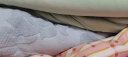 沐凡（mufan）全棉毛巾被纯棉加厚老式毛毯子单双人素色提花学生午睡四季盖毯 实拍图